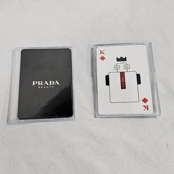 BRAND NEW PRADA Collectors designer playing cards x2 - Picture 2 of 4